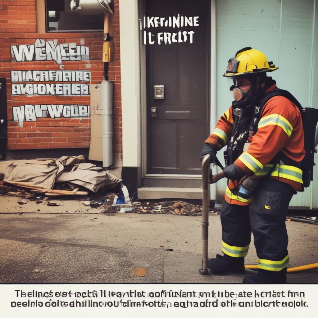 Firefighter meme handling social media crisis