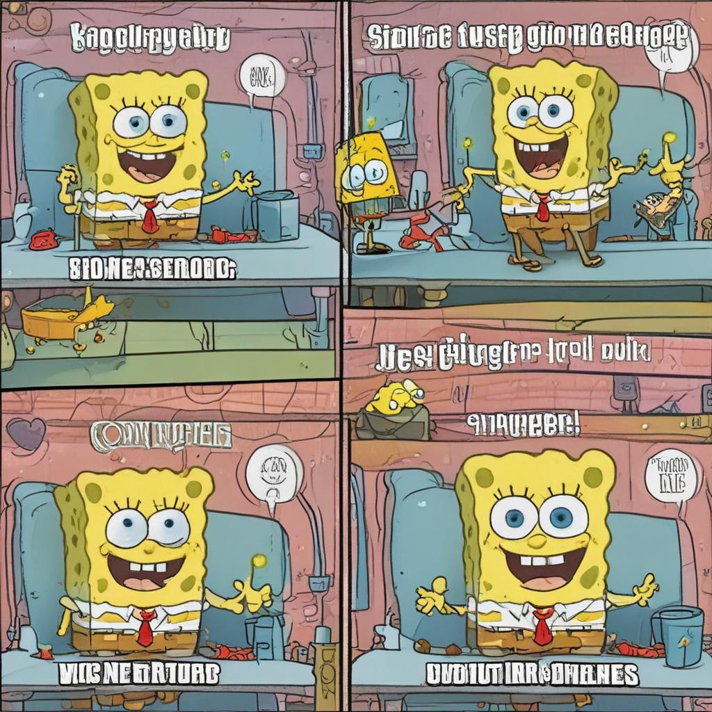 SpongeBob meme about successful marketing